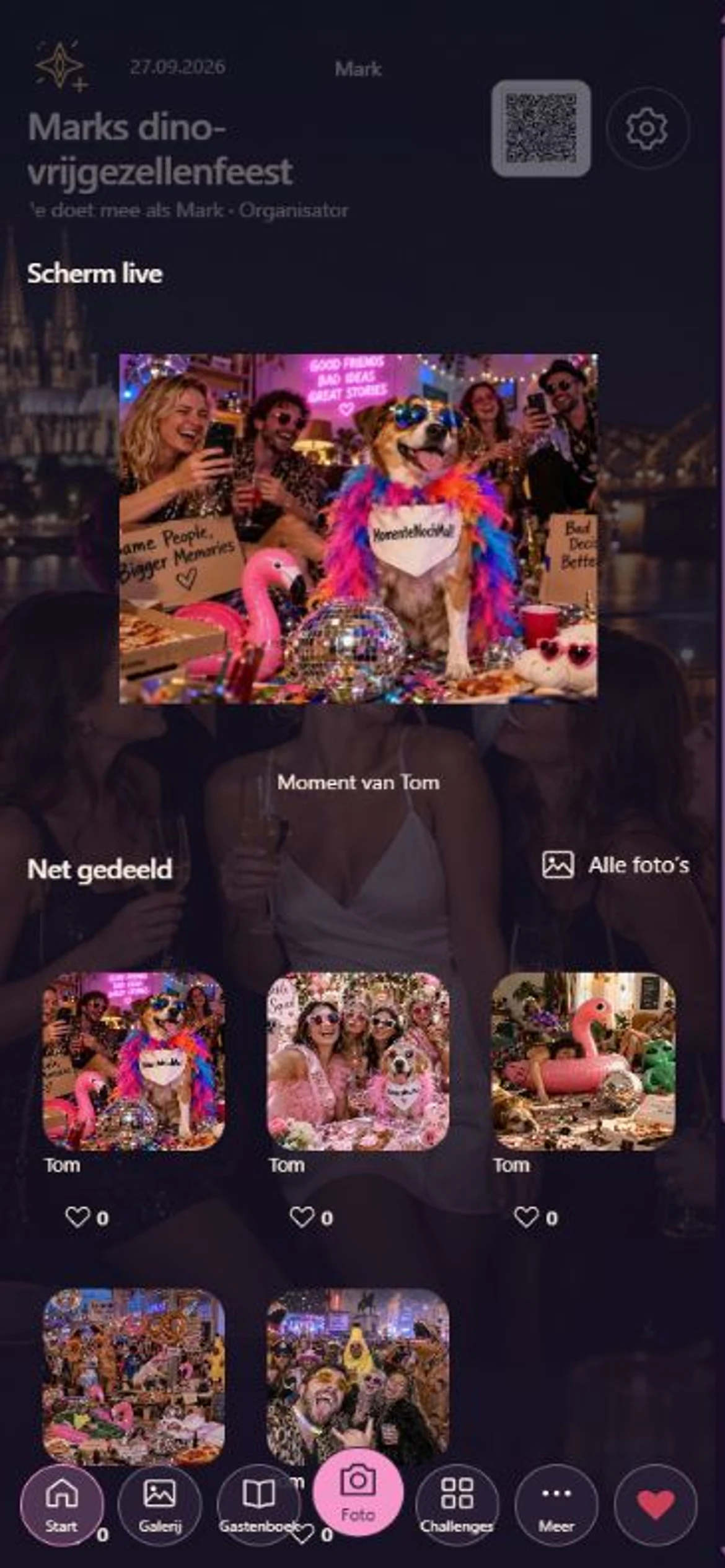 Foto’s beheren en bijdragen goedkeuren